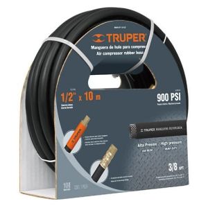 Manguera Compresor Hule 1/2' X 10 Mt Alta Presi Truper 17085