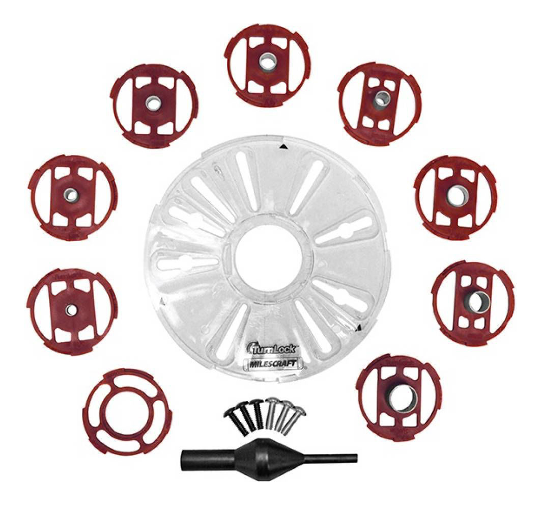 Base Router Bujes Intercambiables Baseplate / Bushing Set Mi