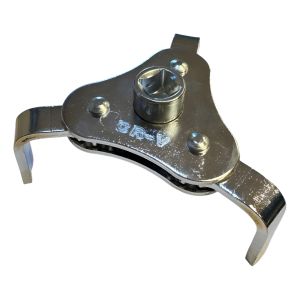Llave Saca Filtro De Aceite 3 Patas Equus - P/ Llave De 1/2
