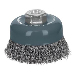 Carda De Copa, Alambre Ondulado Fino, 4 Truper Co-510mr