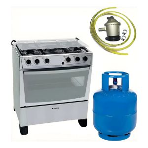 Cocinas James 5 Hornallas C150 Titanium + Envase Garrafa 13k