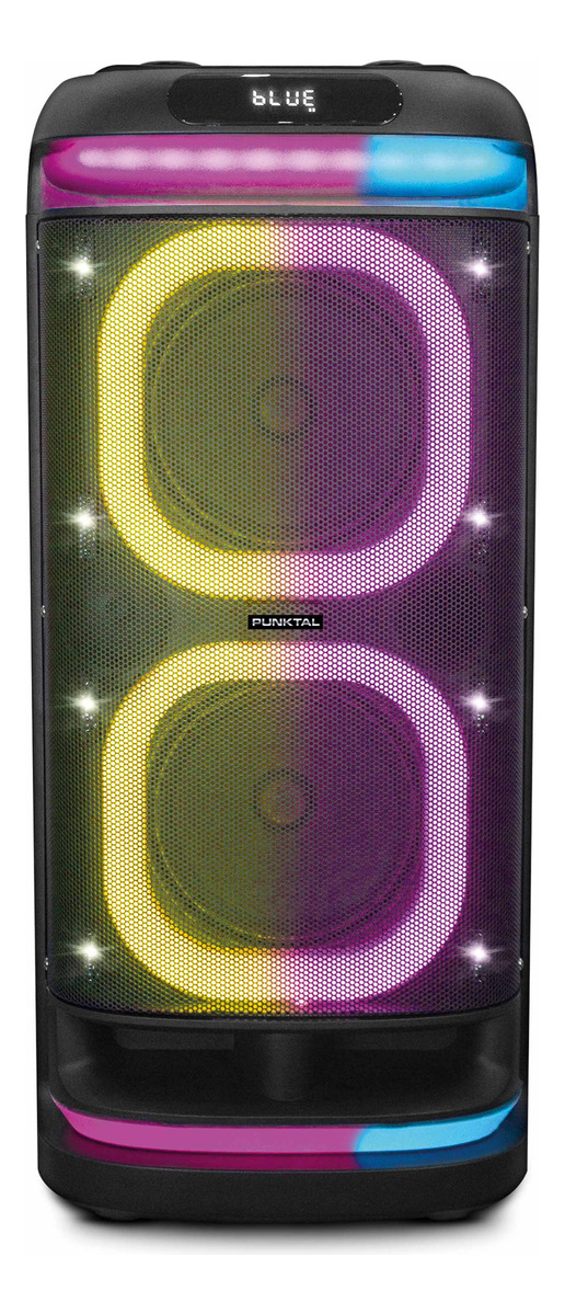 Parlante Activo Punktal 8'' X 2 Batería Usb Bluetooth Radio - Imagen 3