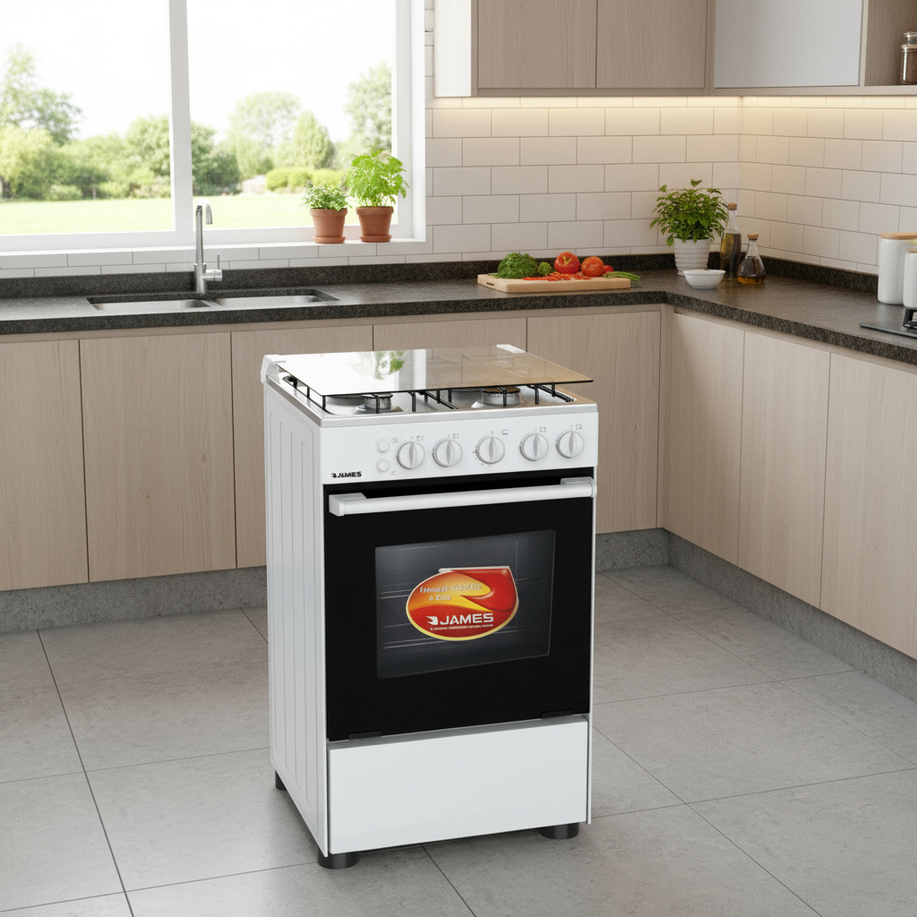 Cocina A Gas James C505 Mbt 4 Hornallas - Imagen 3