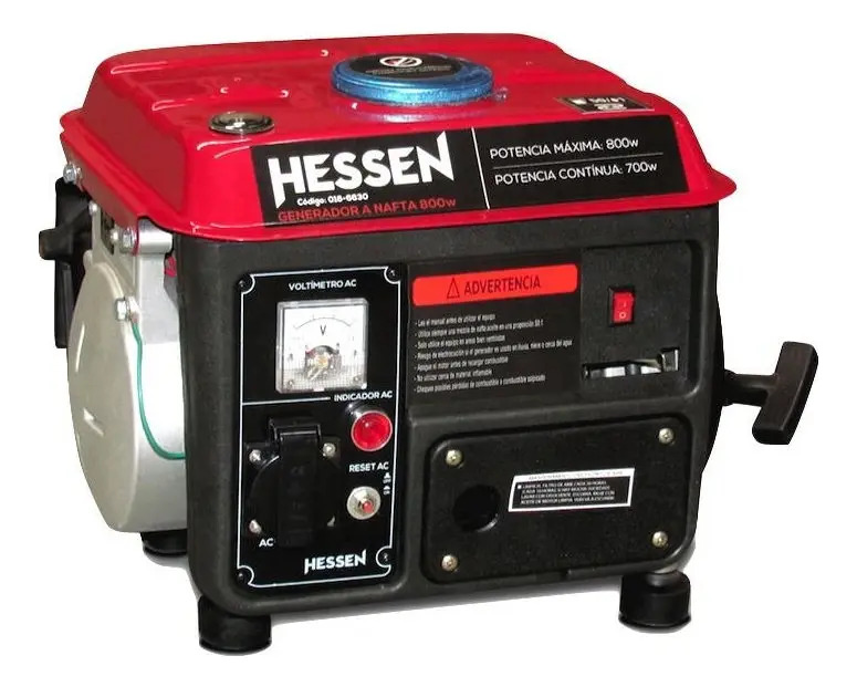 Generador Hessen Pro 800w 2 Tiempos 1 Año Garantia