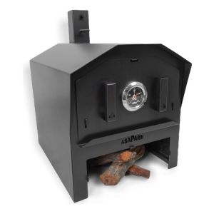 Hornito Doble Asaparri A Leña 2 Niveles Reloj Temperatura