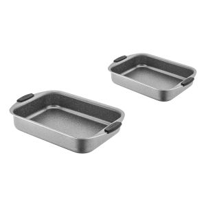 Juego 2 Asaderas Rectangulares Fred Papilla 22 Y 25