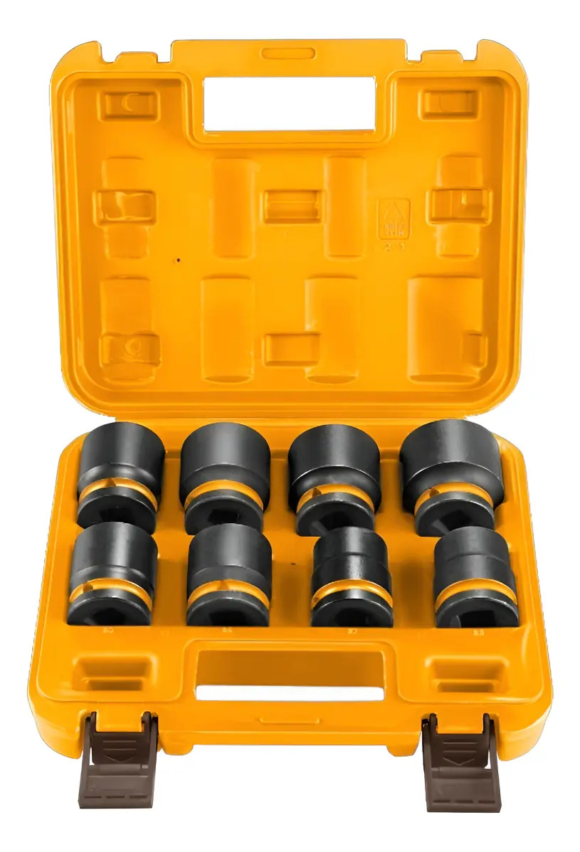 Valija 8pcs Juego Dados De Impact 3/4 55mm Hkissd34081