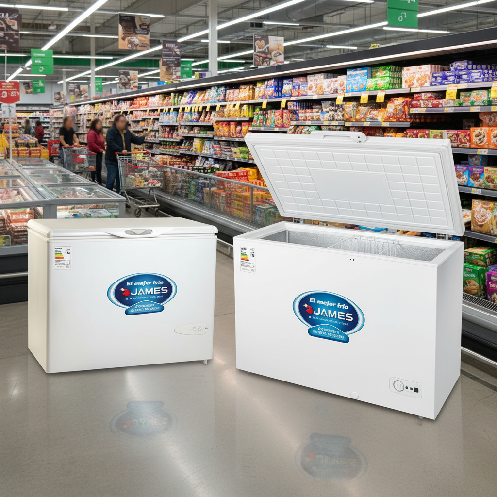 Freezer Horizontal James 496l Fhj 510 M - Imagen 3