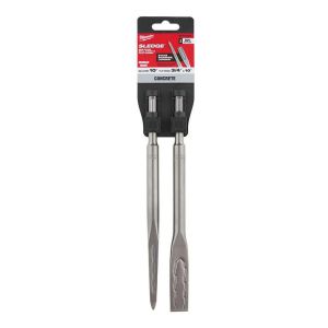 Cinceles (2 Pzas) Punta + Plano Sds Plus 250mm 48-62-6080 Mi