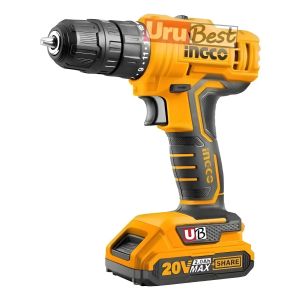 Taladro Inalámbrico 20v 10mm Ingco Sin Bat Ni Carg Cdli51