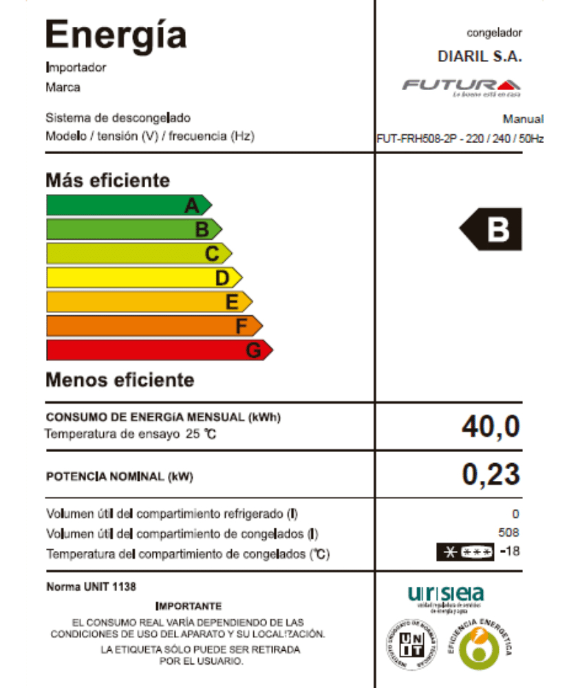 Freezer Horizontal Futura Fut-frh508-2p 508lt Doble Puerta - Imagen 3