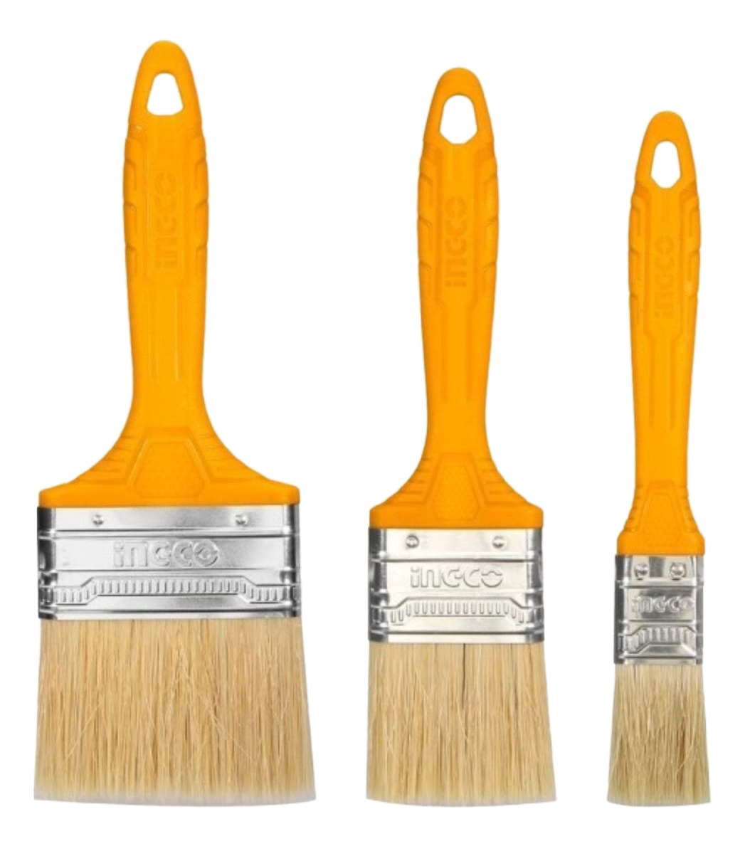 Set X3 Pinceles 1 2 3 Ingco Chptb7860301 - Imagen 3