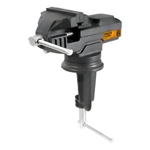 Morsa De Banco Mesa 60mm Ingco Hbv082 Giratoria Joyero