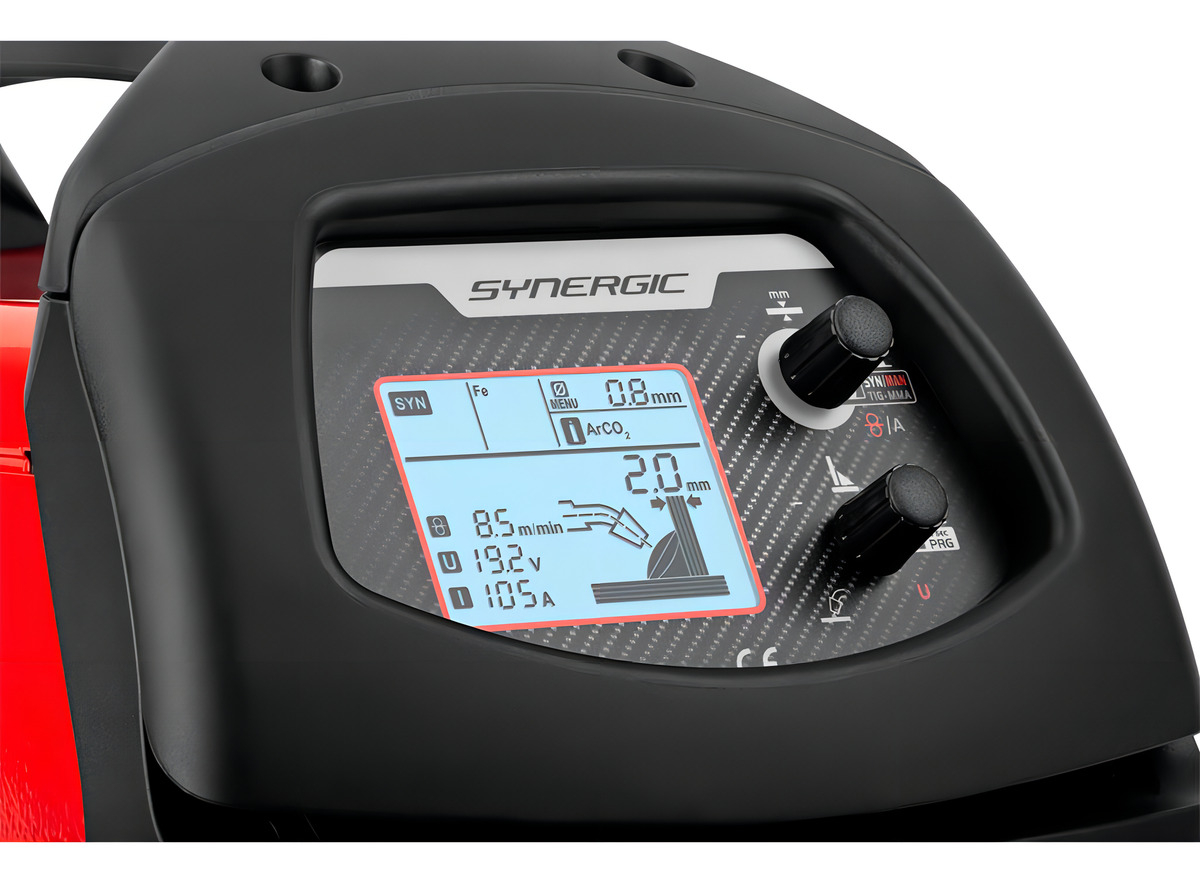 Soldadora Mig 220a Technomig 210 Dual Sinergic Telwin - Imagen 3