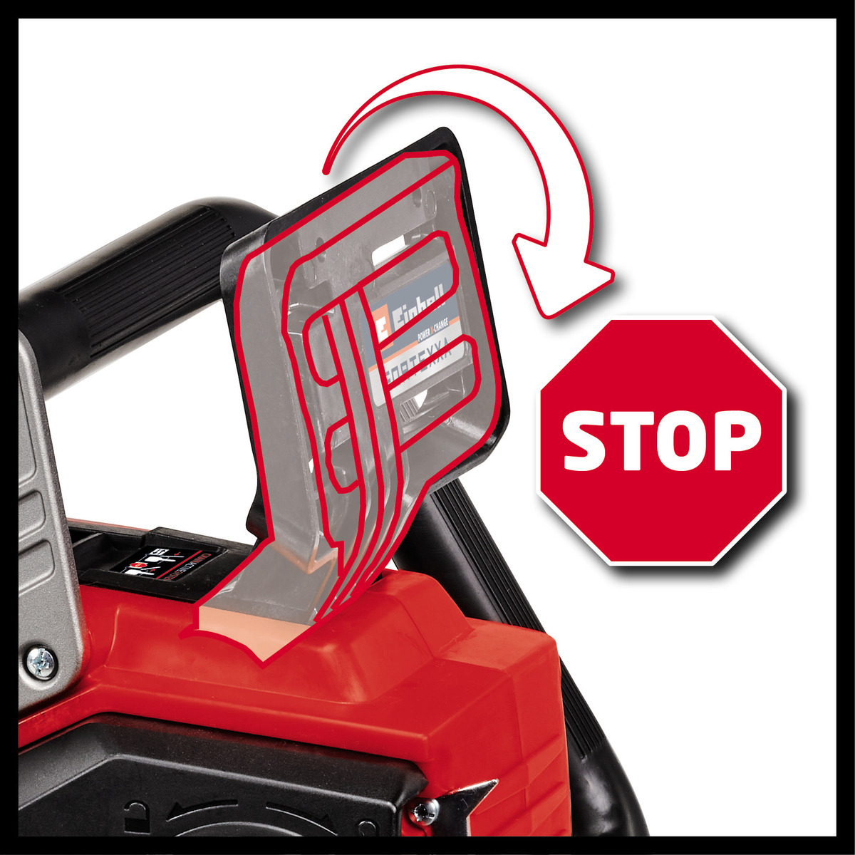 Motosierra Inalámbrica 18/30 + Cargador Y Batería 4,0 Ah - Imagen 3