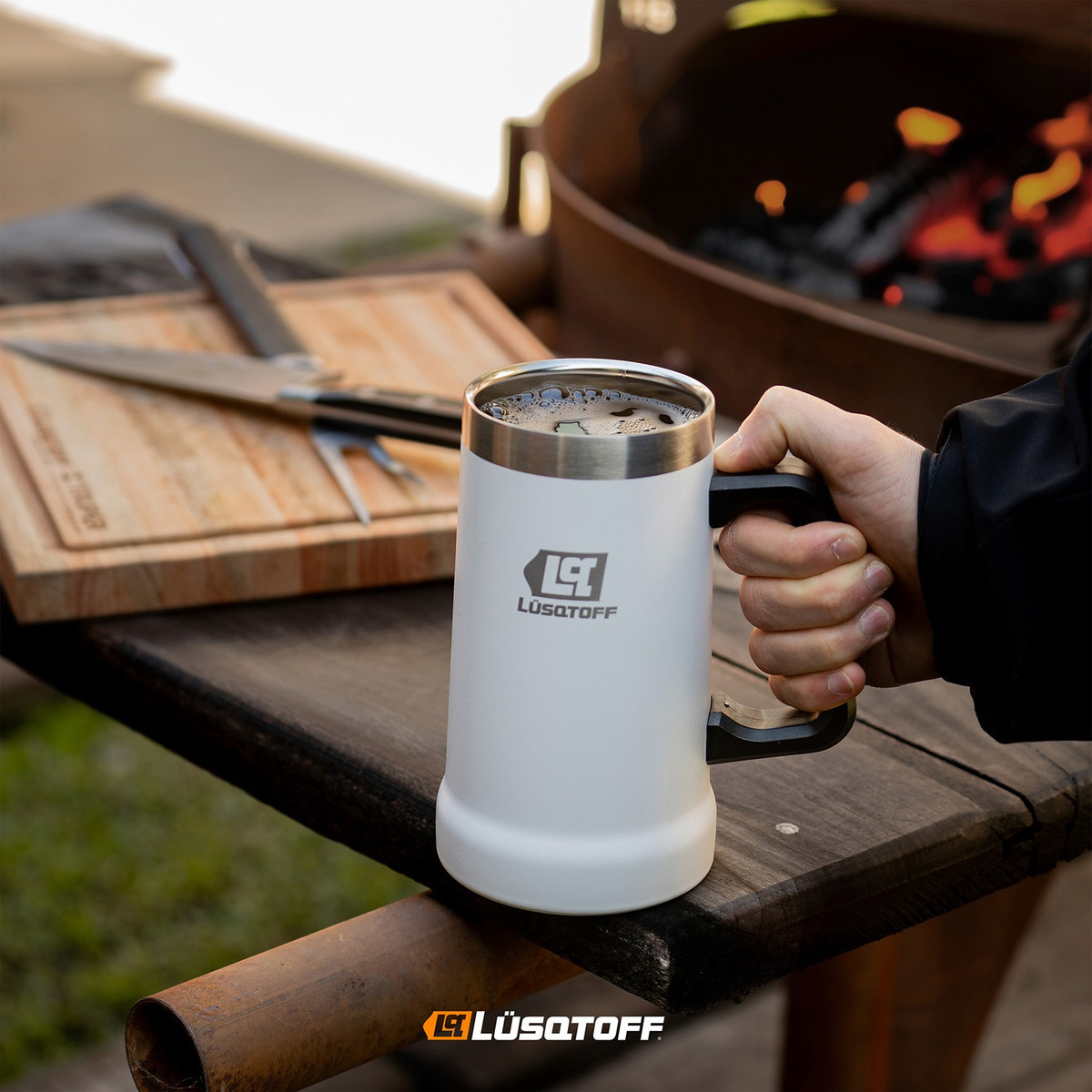 Vaso Térmico Chopero 700 Ml Acero Inoxidable Lusqtoff Jarra - Imagen 3