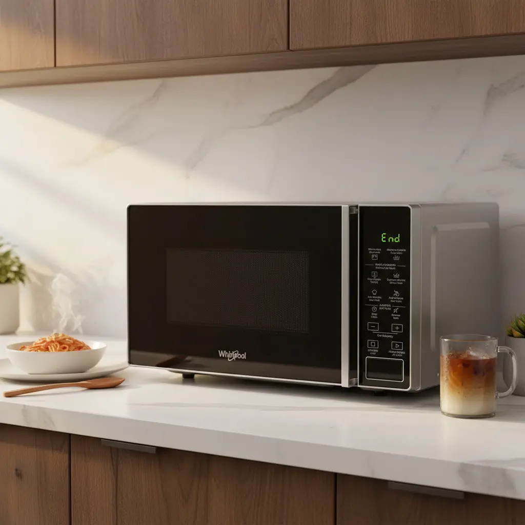 Microondas Grill Whirlpool Digital 30lt Wmg25sk25f Kirkor - Imagen 2