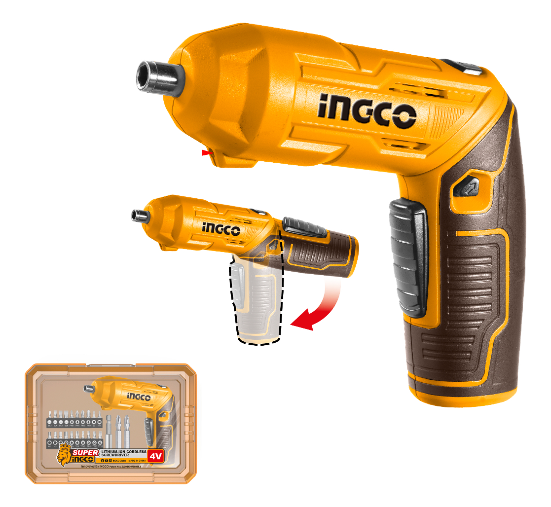 Atornillador A Bateria Flexible 4v 4nm Bateria Carg Tipo C C - Imagen 2