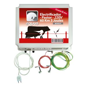 Electrificador Pastor Equus 60 Km 3 Joule