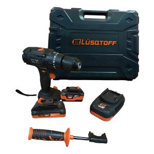 Taladro Atornillador Percutor 13mm 18v Lüsqtoff 60nm 2 Bat