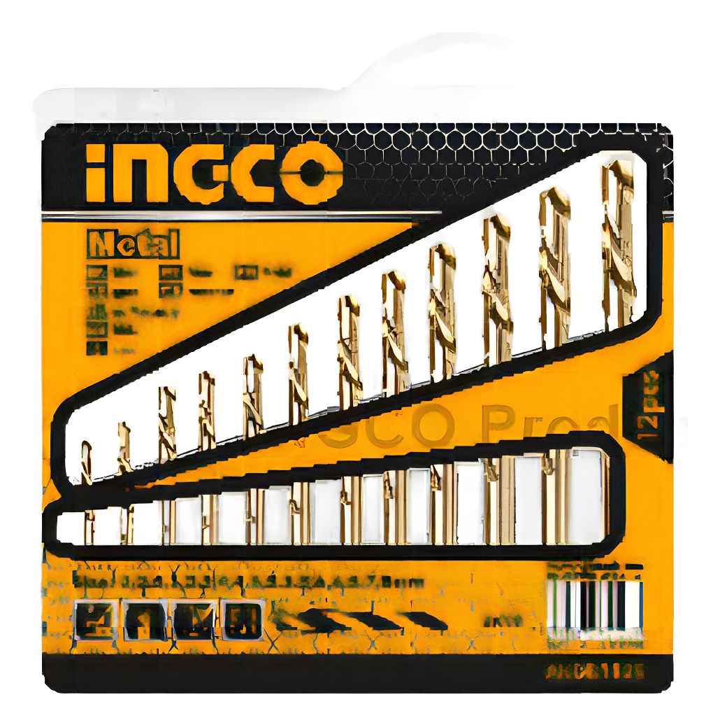 Set 12 Mechas Taladro Metal 2-8mm Blister Ingco Akdb1125 - Imagen 2