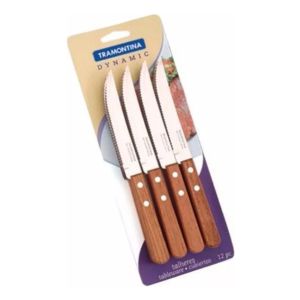 Juego De Cuchillos Tramontina Dynamic Para Barbacoa De 12 Pi