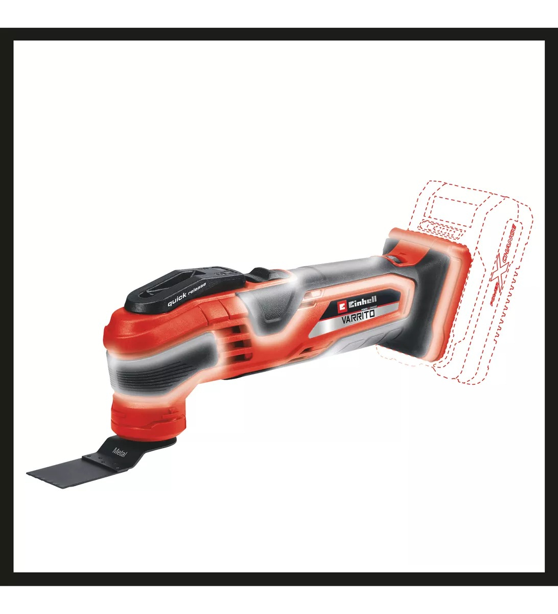 Multimax Inalámbrica 11.000 - 40.000 R.p.m Einhell - Imagen 4