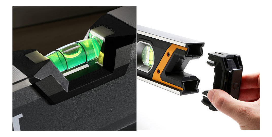 Nivel Magnético Burbuja Iluminada 60cm Tb-h2-l-24lh-m Toughb - Imagen 4