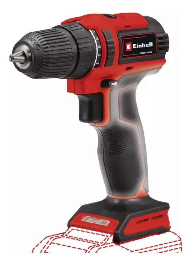 Taladro Inalámbrico Sin Carbones Tp-cd 18/40 Li Bl Solo Rojo