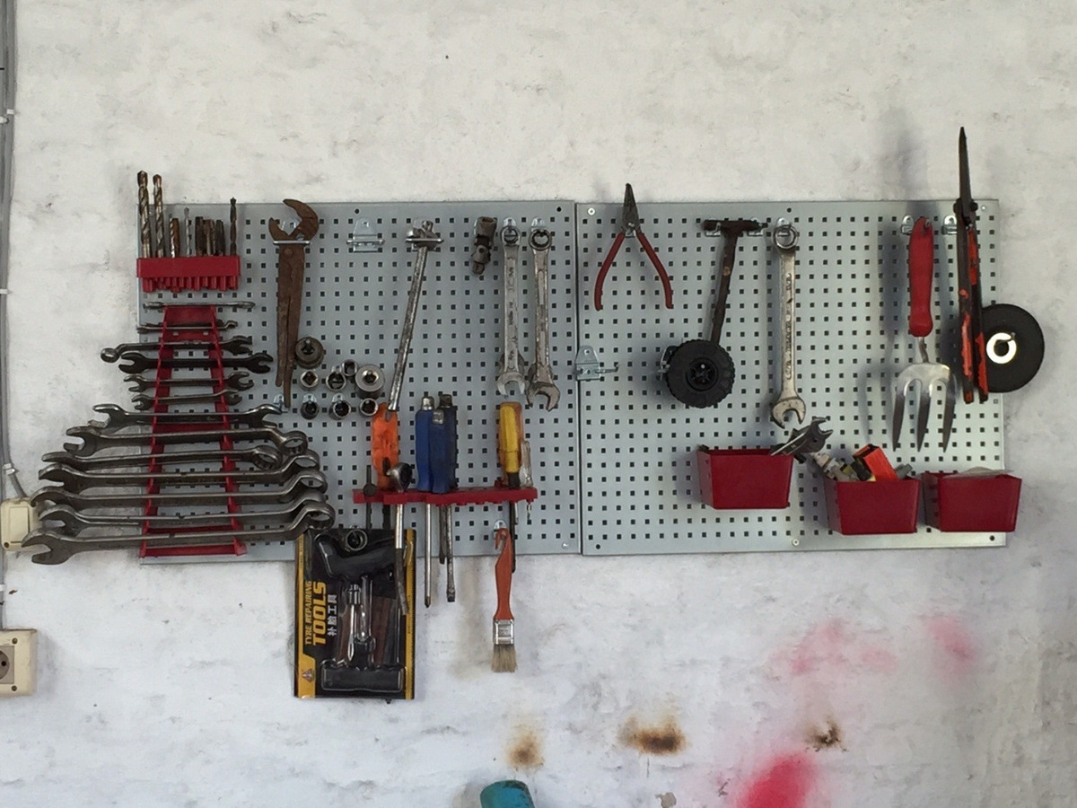 Combo Panel De Herramientas Con Extras Full Tablero Equus - Imagen 10