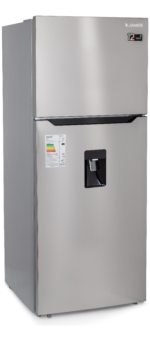 Refrigerador James Rj 571 Inv Inox Ddad 448l Con Dispensador - Imagen 2