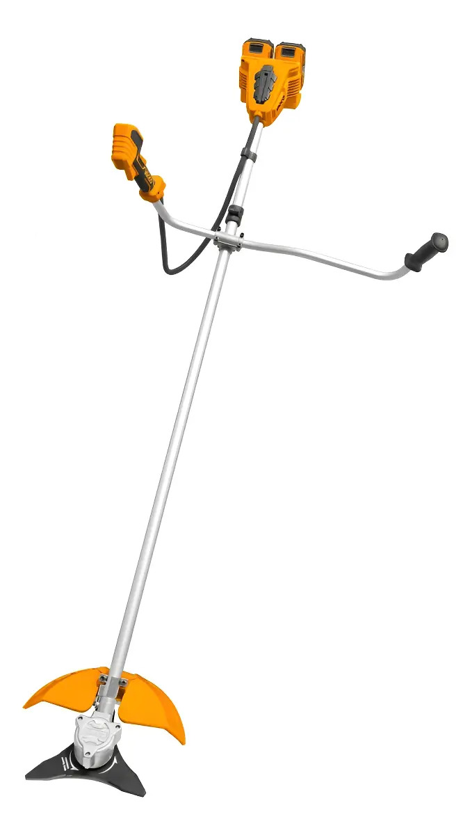 Desmalezadora P20s 20v 2 Bat 4ah Cargador Cstli202522 Ingco Color Amarillo