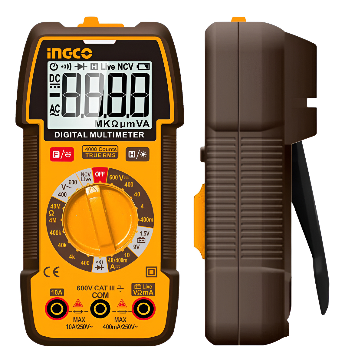 Tester Multimetro 600v Ac/dc Digital Ingco Dm36002