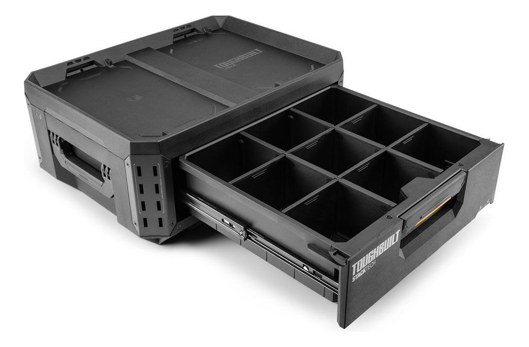 Caja Con 1 Cajón Extraible Stacktech Tb-b1-d-30-1 Toughbuilt - Imagen 3