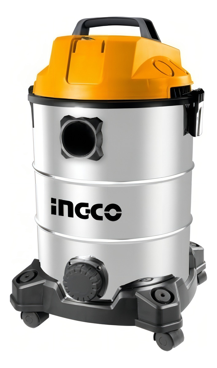 Aspiradora 30lts 1300w Ingco Vc13301 Plateado - Imagen 4