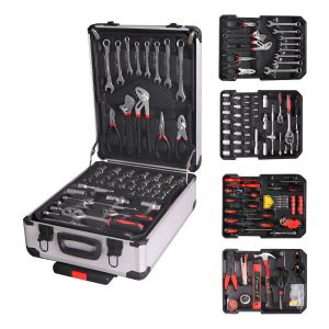 Juego De Herramientas Con Llave Combinada En Maletín De Alum