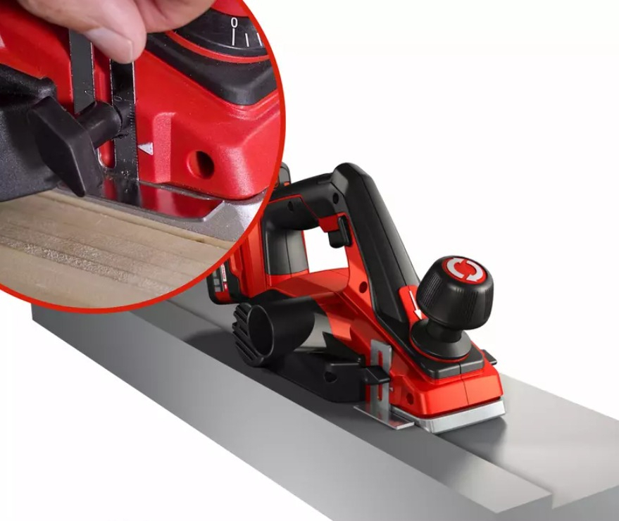 Cepillo Inalámbrico Einhell Te-pl 18/82 Li Solo Rojo - Imagen 4