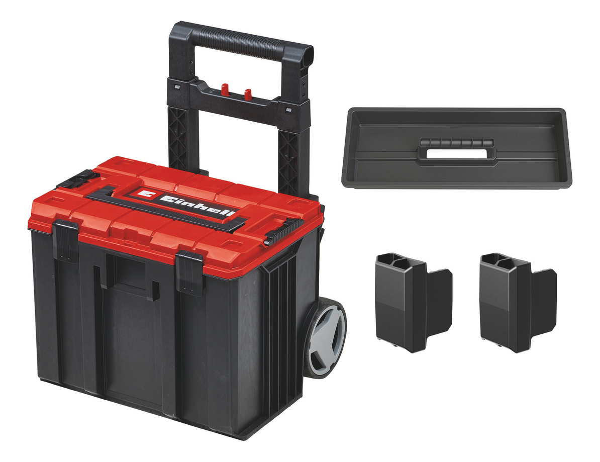 Caja De Herramientas Con Ruedas Einhell E-case 120 Kg Rojo
