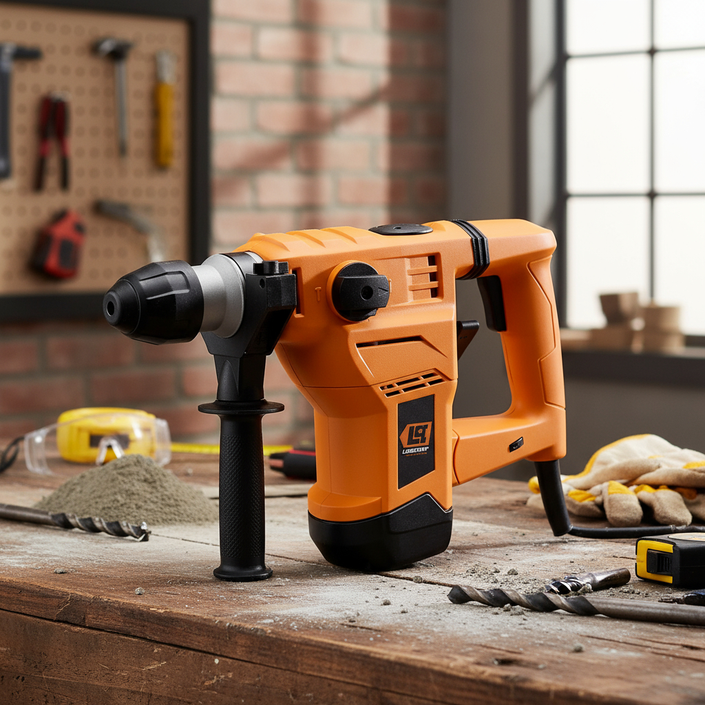 Rotomartillo Electroneumático Lüsqtoff Rml1500-8 - Imagen 2