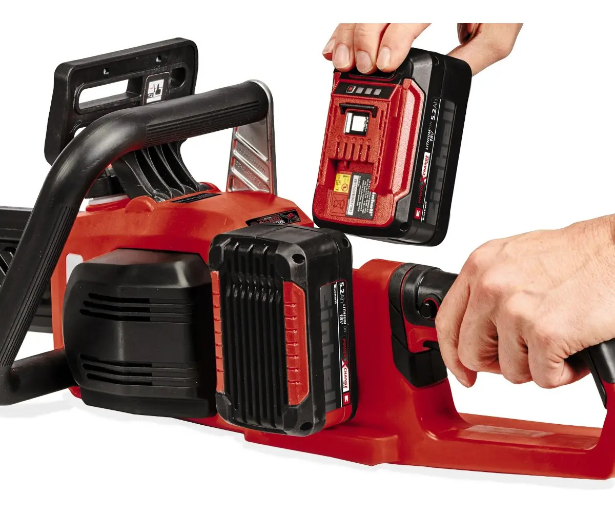 Motosierra Inalámbrica 36/35 + Cargador Y Baterías 4,0 Ah