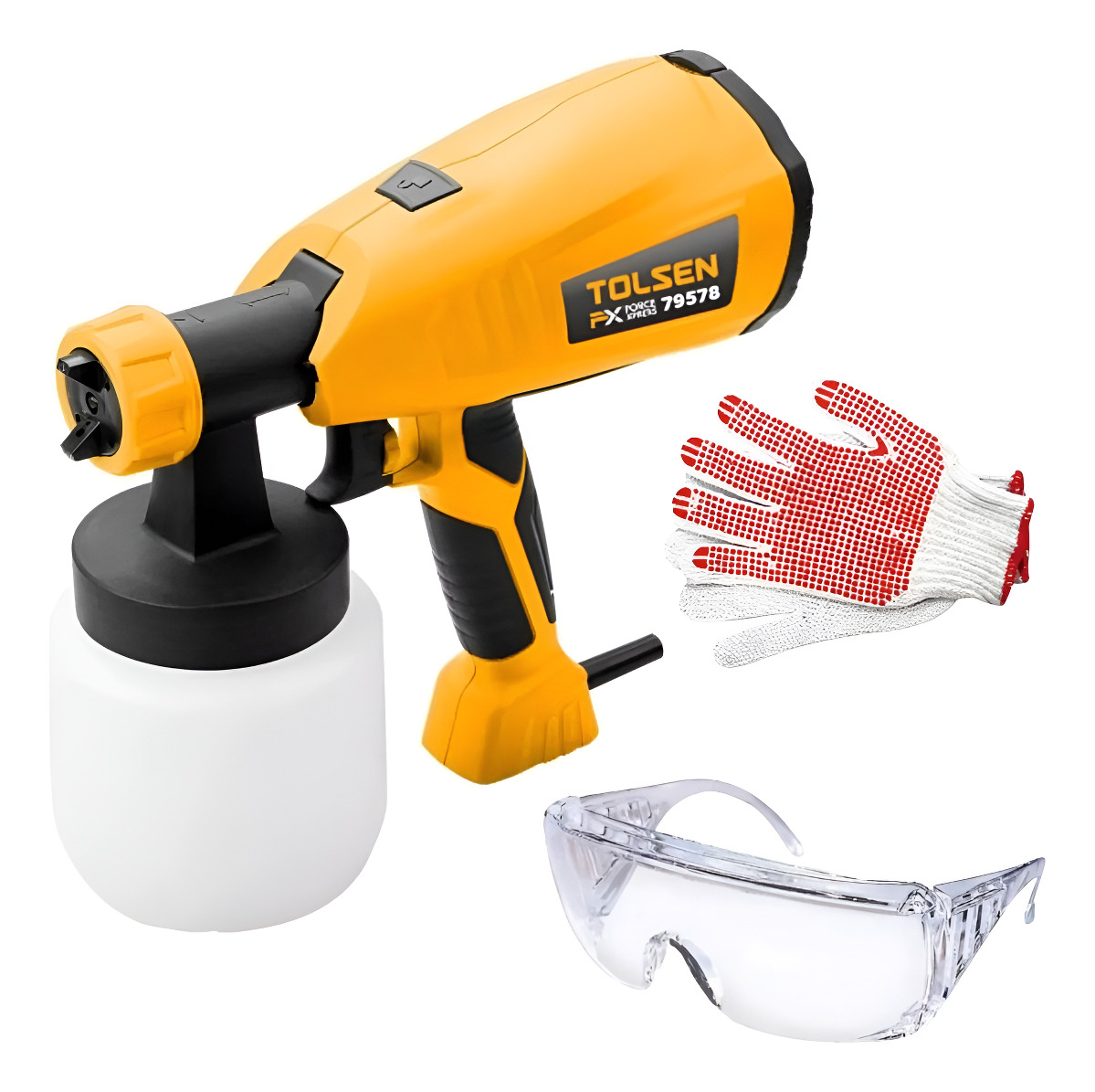 Pistola Pulverizadora Para Pintar Tolsen 400w 800ml 1.8/2.6