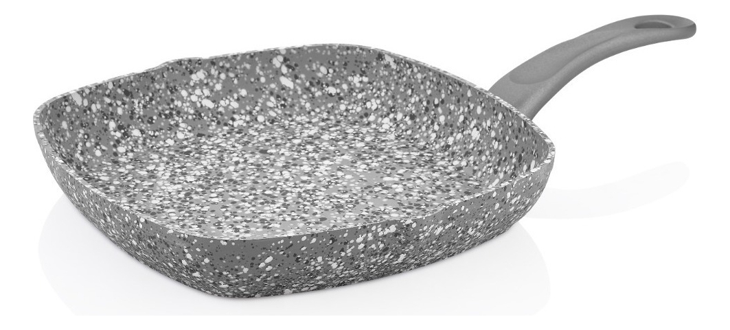 Set Cocina Granito 4 Piezas Papilla Olla Sarten Plancha - Imagen 3