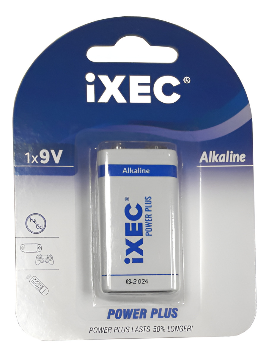 Pila Alcalina 9v, Powerplus -ix9906 Precio X 2 Unidades