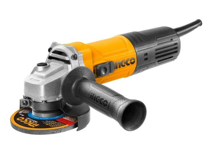 Amoladora Angular 4 1/2 750w Ingco Ag75028 Naranja 60 Hz
