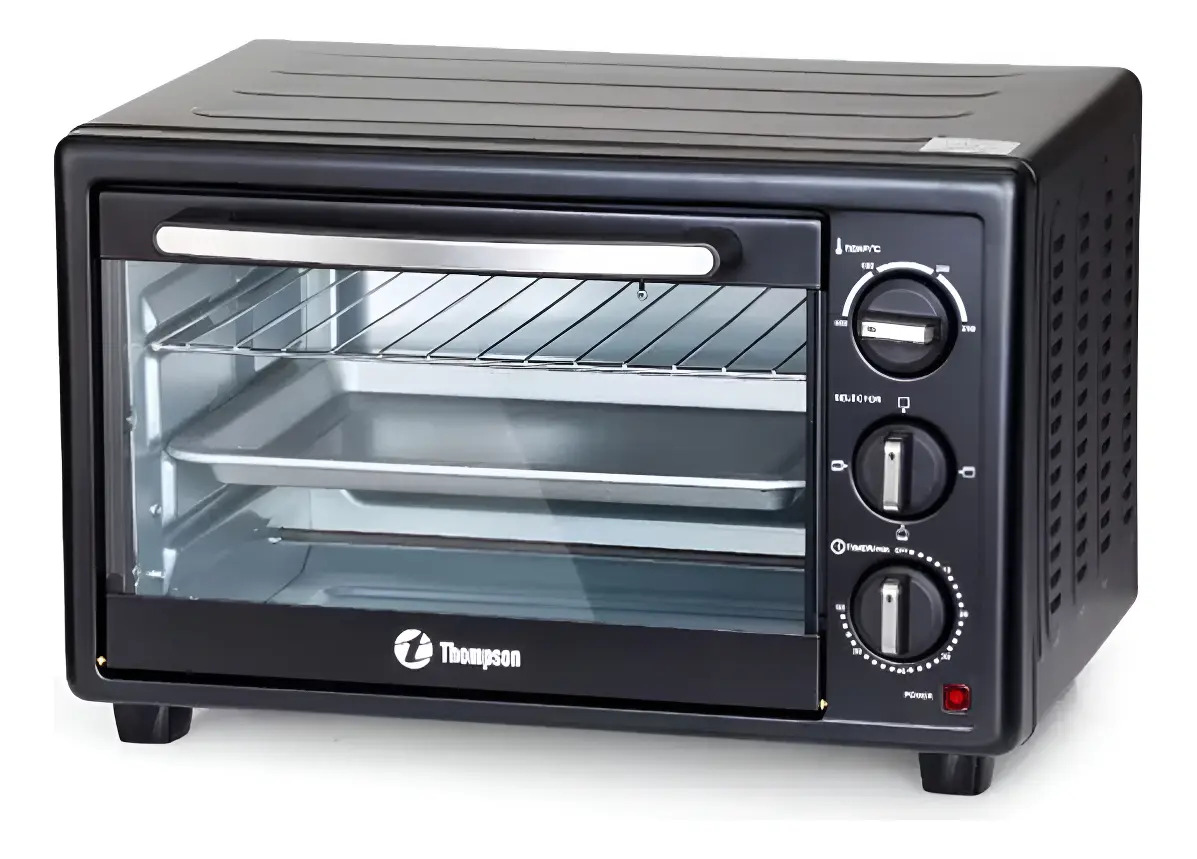 Horno Electrico De Mesa Thompson 25 Lt Negro Het 25k