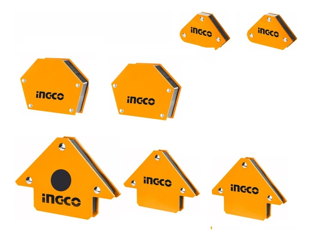 Set X7 Escuadra Magneticas Ingco Amwh7002 - Imagen 2