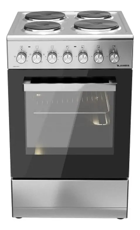 Cocina Electrica James Modelo C-801 A Rtks Inox - Frente Ace