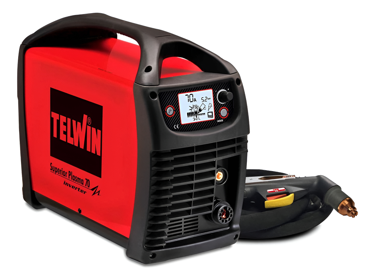 Cortadora De Plasma Inverter Trifásico Superior Plasma 70 Te