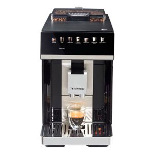 Cafetera Automatica James 7000 1500w 15 Bar Granos De Cafe Color Negro