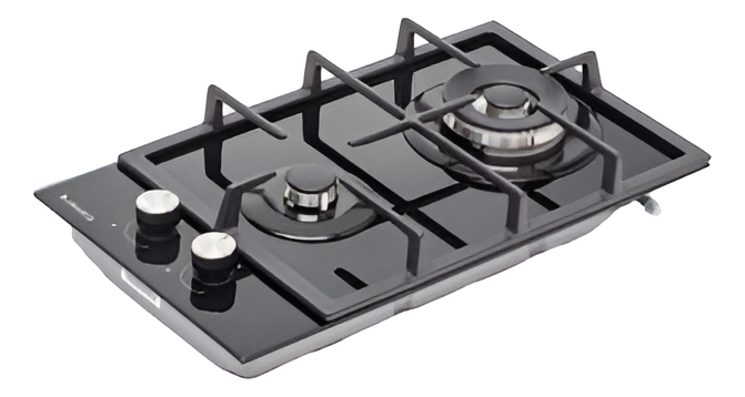 Anafe De Empotrar 2 Hornallas A Gas James - Imagen 2